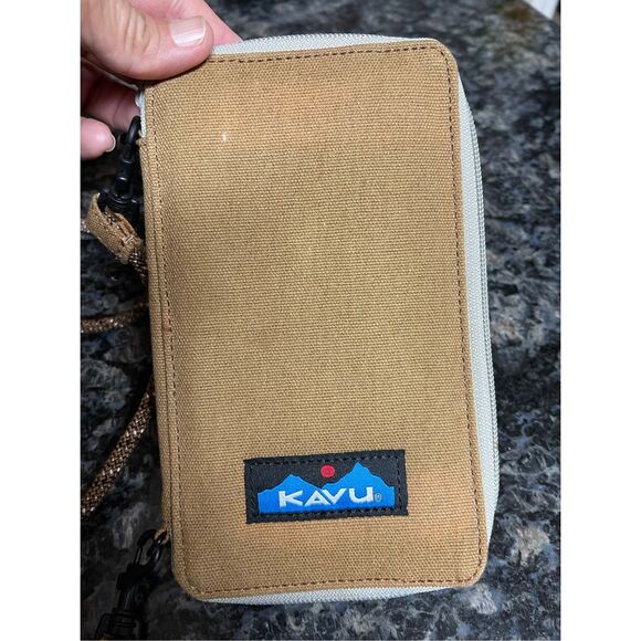 Kavu Womens Go Time Bi-Fold Crossbody Wallet With Climbing Rope Strap - Picture 2 of 5